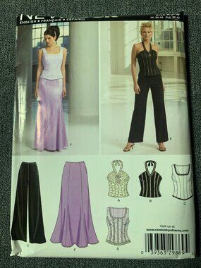 New Look Misses Skirt Pants Shirt Sewing Pattern Size 6 8 10 12 14 16 6584 uncut